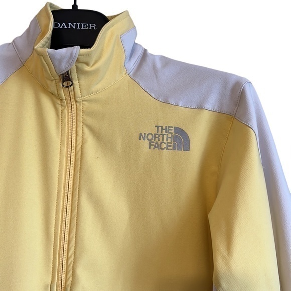 The North Face Women's white yellow apex spring jacket size small - Picture 2 of 8